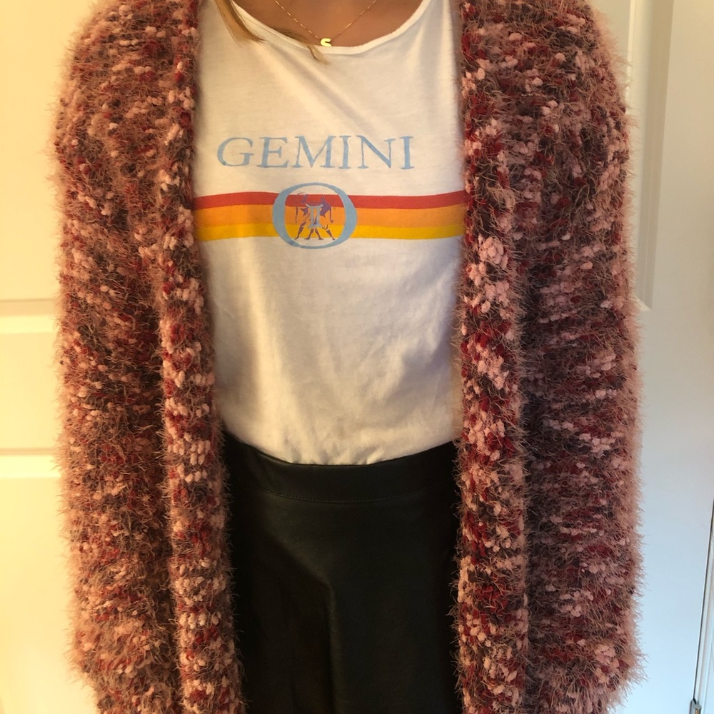 Fuzzy Cardigan